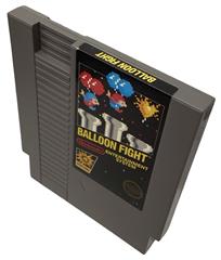 NINTENDO BALLOON FIGHT NES W/ PLASTIC NINTENDO CASE